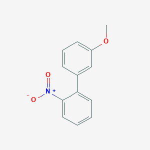 molecular formula C13H11NO3 B8432658 2-Nitro-3'-methoxybiphenyl 