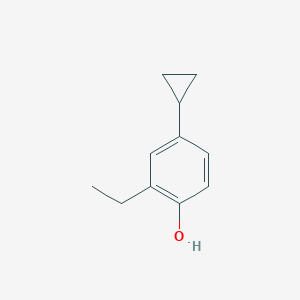 4-Cyclopropyl-2-ethyl-phenol