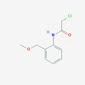 molecular formula C10H12ClNO2 B8432796 2'-(Methoxymethyl)-2-chloroacetanilide 