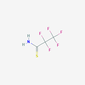 2,2,3,3,3-Pentafluoropropanethioamide