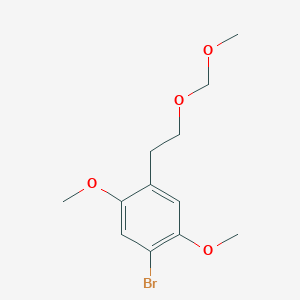 1-Bromo-2,5-dimethoxy-4-(2-methoxymethoxy-ethyl)-benzene