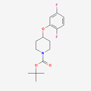 4-(2,5-Difluoro-phenoxy)-piperidine-1-carboxylic acid tert-butyl ester