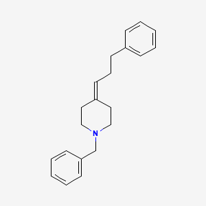 1-Benzyl-4-(3-phenylpropylidene)piperidine