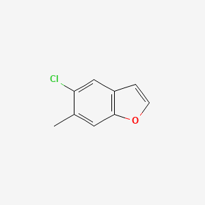 5-Chloro-6-methyl-benzofuran
