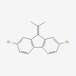 2,7-dibromo-9-(propan-2-ylidene)-9H-fluorene