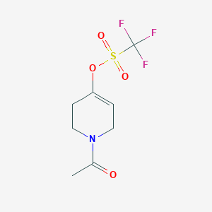 1-Acetyl-1,2,3,6-tetrahydropyridin-4-yl trifluoromethanesulfonate