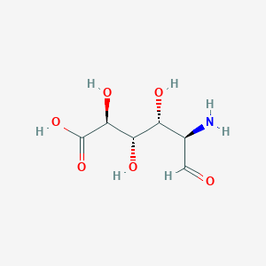 molecular formula C6H11NO6 B8433126 2-Amino-2-deoxy-D-glucuronic acid 