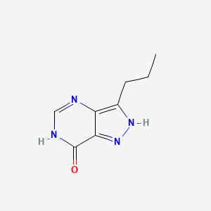 molecular formula C8H10N4O B8433131 3-Propyl-1,6-dihydro-7h-pyrazolo [4,3-d]pyrimidin-7-one 