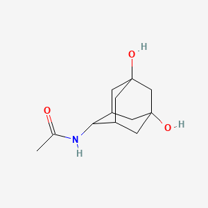 N-(5,7-dihydroxy-2-adamantyl)acetamide