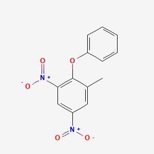 B8433194 1-Methyl-3,5-dinitro-2-phenoxybenzene CAS No. 66583-77-5