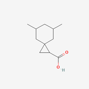 5,7-dimethylspiro[2.5]octane-1-carboxylic Acid