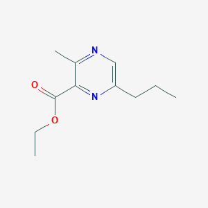 Ethyl 3-methyl-6-propylpyrazine-2-carboxylate