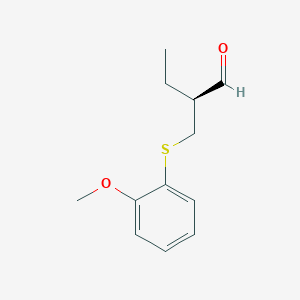 2-(S)-Ethyl-3-(2-methoxyphenylthio)-propionaldehyde