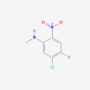 5-chloro-4-fluoro-N-methyl-2-nitroaniline