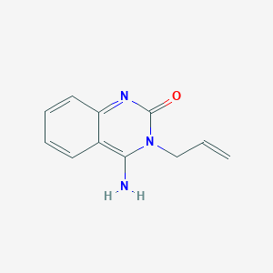 3,4-dihydro-4-imino-3-allyl-2(1H)-quinazolinone