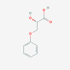 molecular formula C9H10O4 B8433461 (S)-2-Hydroxy-3-phenoxypropanoic acid 