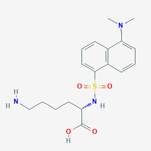 molecular formula C18H25N3O4S B8433717 Dansyl lysine CAS No. 28217-24-5