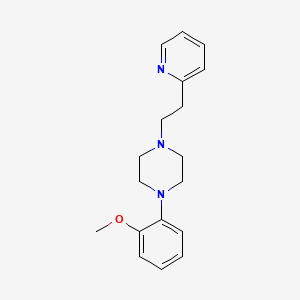 Piperazine, 1-(o-methoxyphenyl)-4-(2-(2-pyridyl)ethyl)-