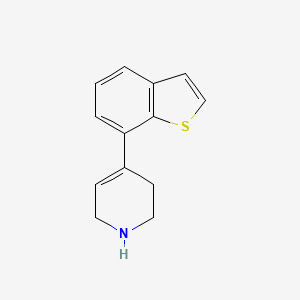 4-(Benzo[b]thiophene-7-yl)-1,2,3,6-tetrahydropyridine