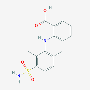 B084339 2-(2,6-Dimethyl-3-sulfamoylanilino)benzoic acid CAS No. 10311-45-2