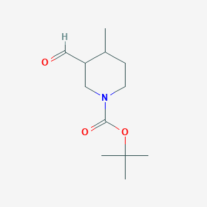 Tert-butyl 3-formyl-4-methylpiperidine-1-carboxylate