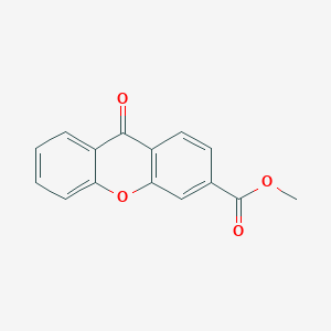molecular formula C15H10O4 B8433916 Methyl 9-oxoxanthene-3-carboxylate 