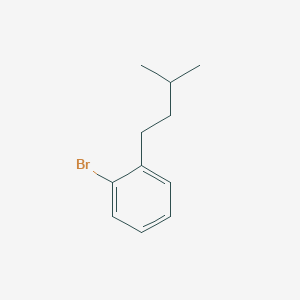 molecular formula C11H15Br B8434036 1-bromo-2-(3-methylbutyl)benzene 