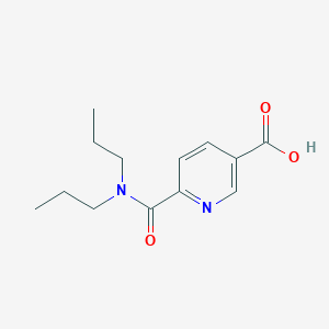 6-(Dipropylcarbamoyl)nicotinic acid