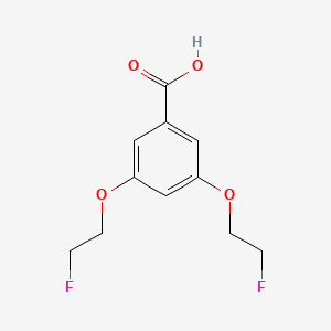 3,5-Bis-(2-fluoro-ethoxy)-benzoic acid