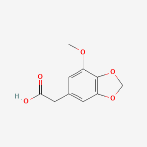 3-Methoxy-4,5-methylenedioxyphenylacetic acid