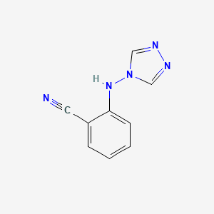 4-[(2-cyanophenyl)amino]-4H-1,2,4-triazole