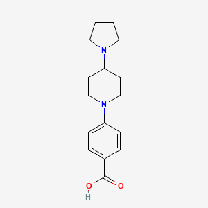 4-(4-(Pyrrolidin-1-yl)piperidin-1-yl)benzoic acid