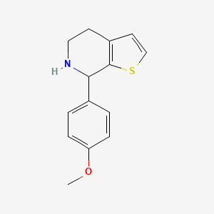 7-(4-Methoxyphenyl)-4,5,6,7-tetrahydrothieno[2,3-c]pyridine