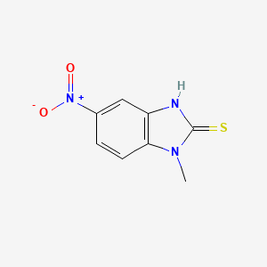1-Methyl-5-nitro-1,3-dihydro-benzimidazole-2-thione