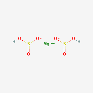 molecular formula H2MgO6S2 B084343 亚硫酸镁 CAS No. 13774-25-9