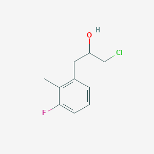 1-Chloro-3-(3-fluoro-2-methyl-phenyl)-propan-2-ol