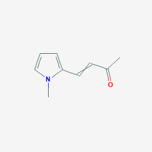 molecular formula C9H11NO B8434431 4-(1-Methyl-2-pyrryl)-but-3-en-2-one 