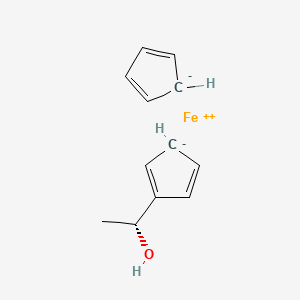 molecular formula C12H14FeO B8434491 (R)-(1-Hydroxyethyl)ferrocene 