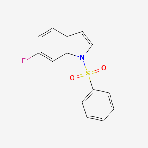 6-Fluoro-1-(phenylsulfonyl)-1h-indole