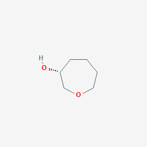 molecular formula C6H12O2 B8434529 (r)-Oxepan-3-ol 