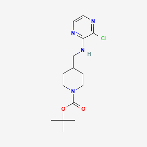 4-[(3-Chloro-pyrazin-2-ylamino)-methyl]-piperidine-1-carboxylic acid tert-butyl ester