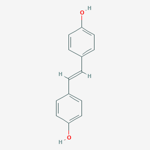 molecular formula C14H12O2 B084347 4,4'-二羟基芪 CAS No. 15058-36-3