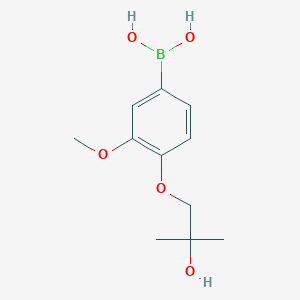 4-(2-Hydroxy-2-methylpropoxy)-3-methoxyphenylboronic acid
