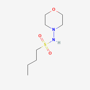 molecular formula C8H18N2O3S B8434858 n-butyl-N-morpholinosulfonamide 