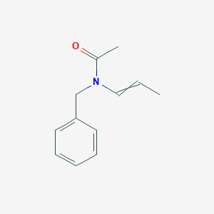 molecular formula C12H15NO B8434881 N-benzyl-N-(1-Propenyl)acetamide CAS No. 92444-89-8