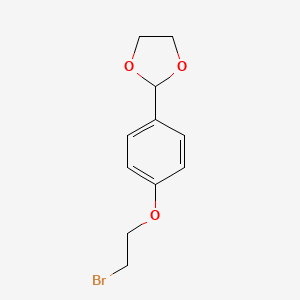 2-(4-(2-Bromoethoxy)phenyl)-1,3-dioxolane