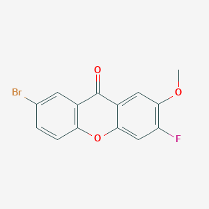 7-bromo-3-fluoro-2-methoxy-9H-xanthen-9-one