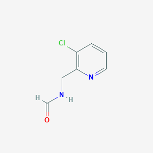 molecular formula C7H7ClN2O B8435132 N-(3-Chloro-pyridin-2-ylmethyl)-formamide 