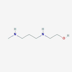molecular formula C6H16N2O B8435140 2-(3-Methylamino-propylamino)-ethanol 