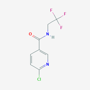 6-chloro-N-(2,2,2-trifluoroethyl)nicotine amide